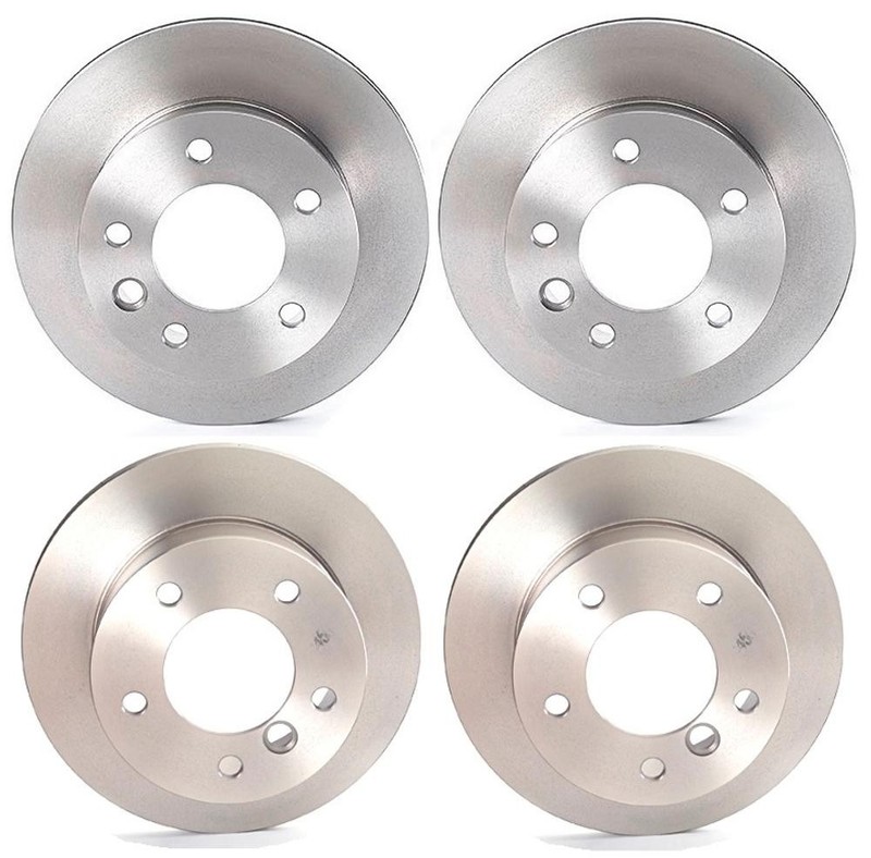 For Dodge Sprinter 2500 Front 276mm and Rear 272mm Brake Disc Rotors Kit Brembo