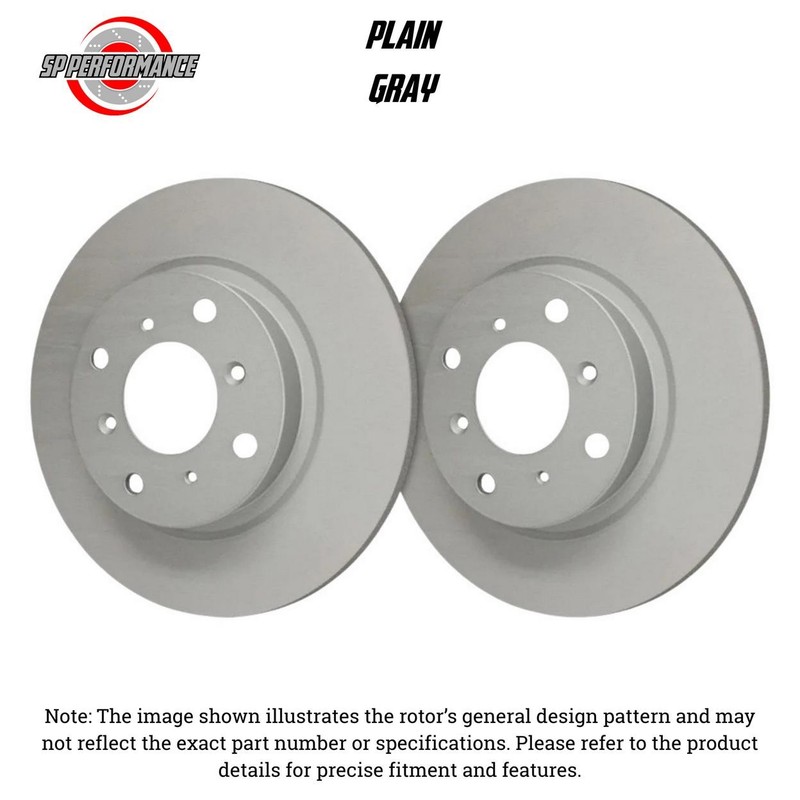 SP Performance Disc Brake Rotor Set Front For 1993-1995 Mazda RX-7 gallery