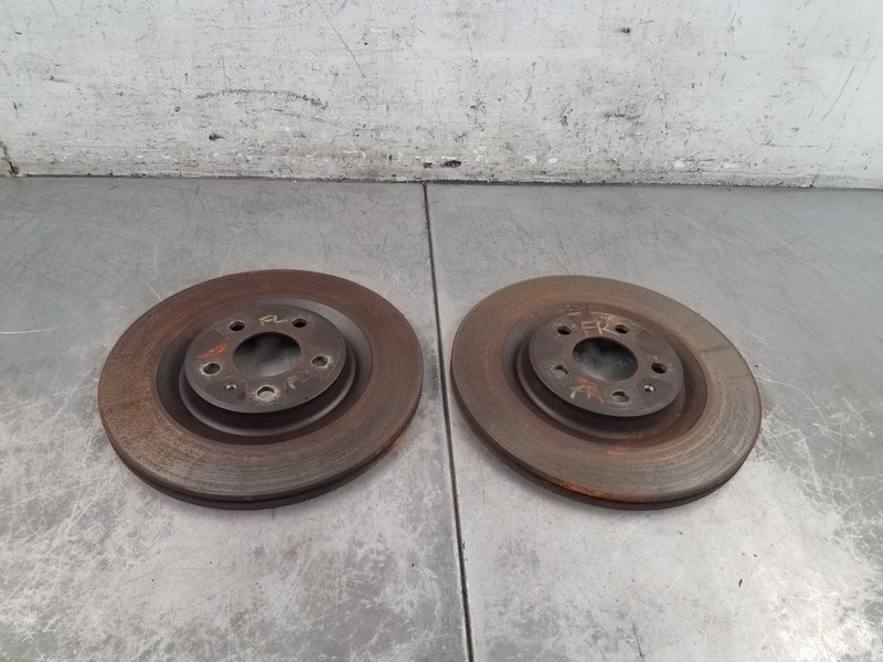 2012 Audi S4 Quattro B8 Rear Brake Rotors #1947 V6