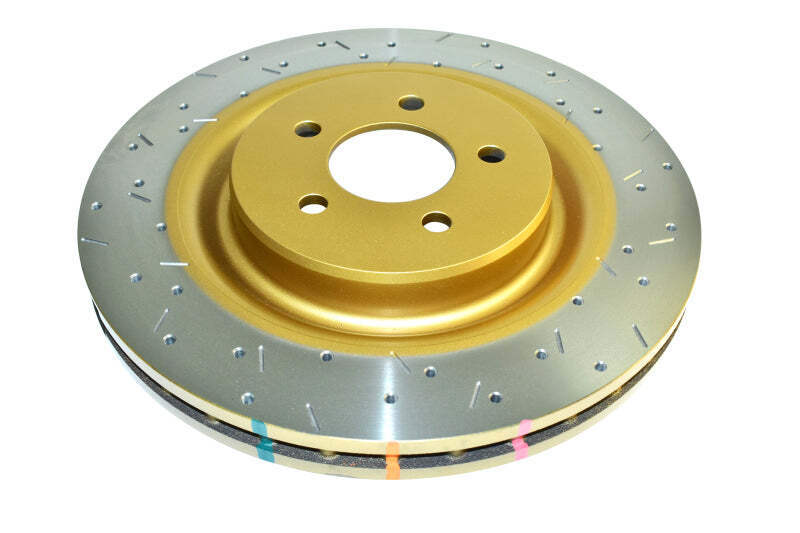 DBA Fits 08+ EVO X Rear Drilled & Slotted 4000 Series Rotor gallery