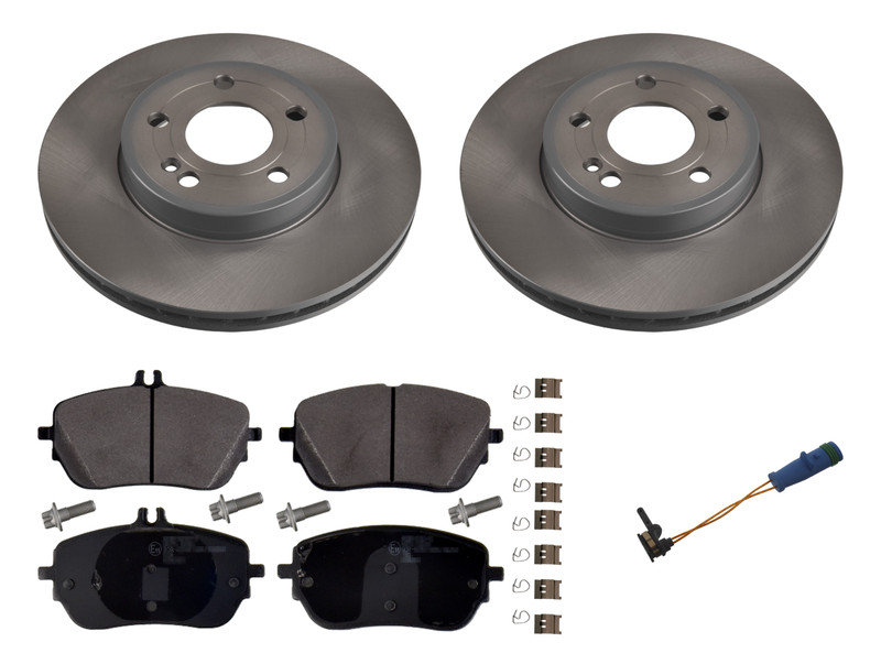FRONT BRAKE DISCS PADS SENSOR FOR MERCEDES A CLASS W177 A160 A180 2018- 295mm