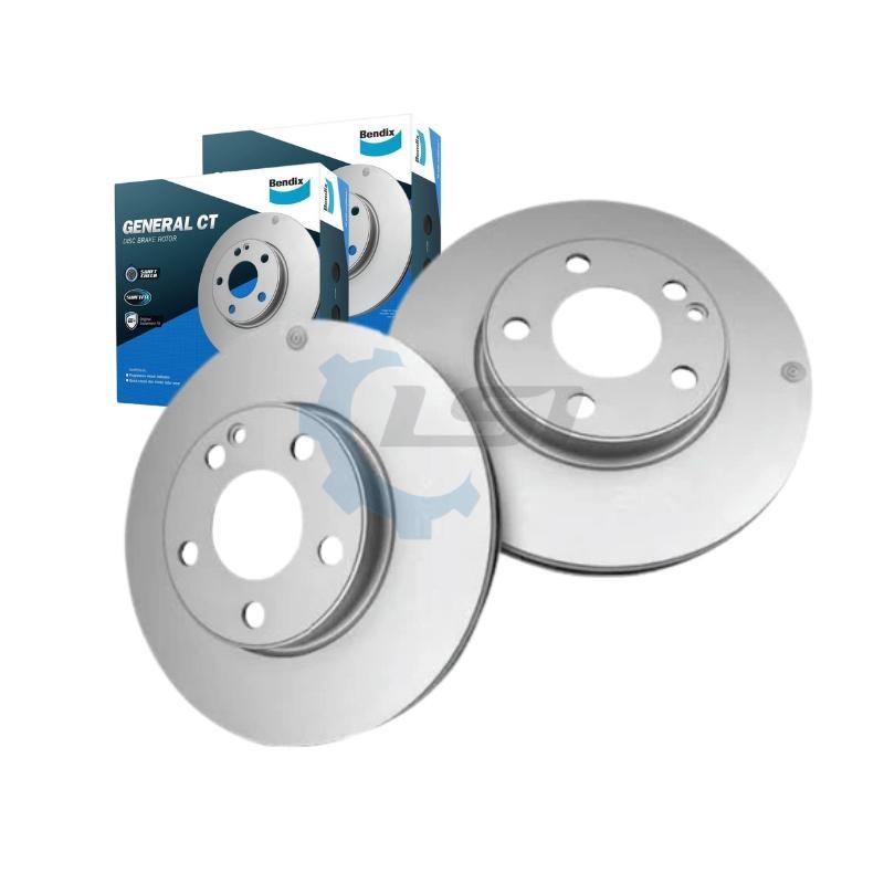Bendix Rear Disc Rotors for Subaru Impreza GP 2.0 2012-2016 274mm gallery