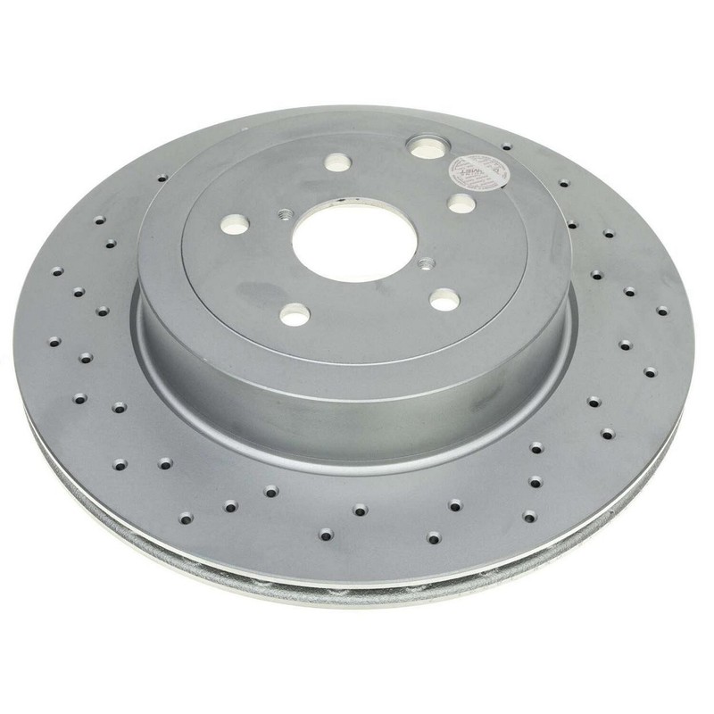 PowerStop Disc Brake Rotor EVOLUTION COATED ROTOR Fits Subaru WRX STI 2018-2020