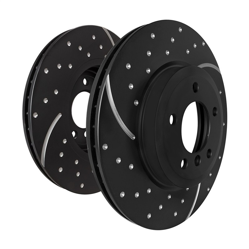 GD7237 EBC Brake Discs 2-Wheel Set Front 4WD for 4 Runner Toyota Tacoma 4Runner gallery