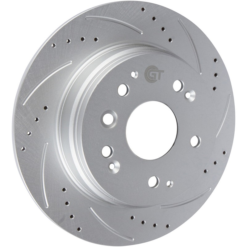[REAR SET] Brake Disc Rotors & Brake Pads for Hyundai Sonata 20-25 Kia K5 21-24 gallery