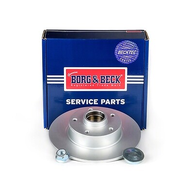 Borg & Beck Rear Brake Disc Fits Renault Megane 2008- Fluence 2010- 432007595R gallery
