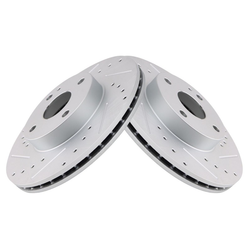 TRQ Front Brake Rotors Set For 1994-2005 Mazda Miata gallery