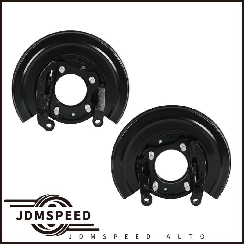 For Ford F-Series 2005-2012 Rear Left & Right Side Loaded Brake Backing Plate gallery