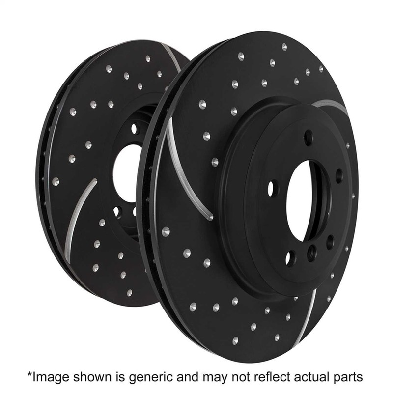 Rr Slotted Brake Rotor EBC Brake GD7189 gallery