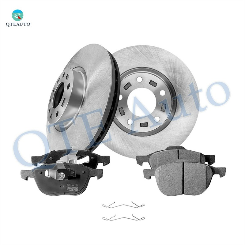 6 Front 300mm Brake Disc Rotors-Ceramic Brake Pad To 2006-2010 2012-2015 Mazda 5