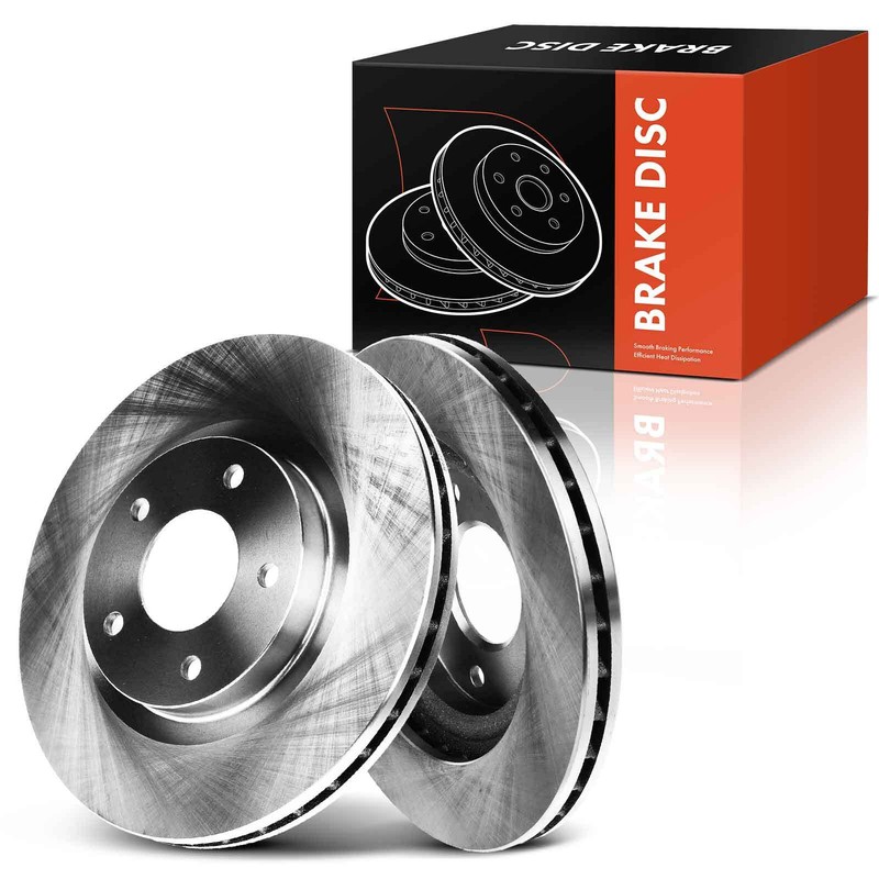 Front Disc Brake Rotors for Chrysler 200 11-14 Jeep Patriot 07-17 Dodge Caliber
