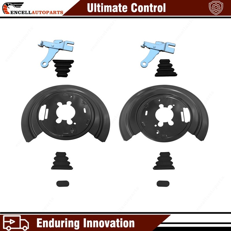 For 2002 – 2007 Dodge Ram 1500 Brake Backing Plates & Parking Brake Lever Kit