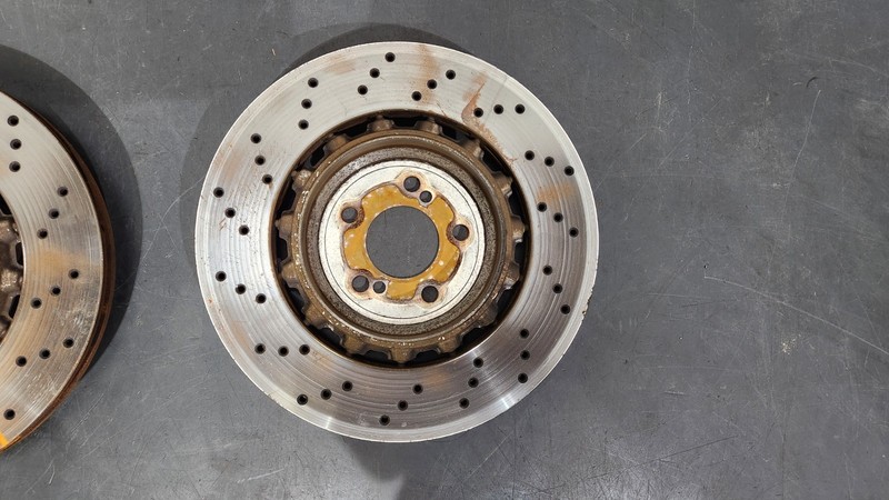✅ 15-20 OEM BMW F87 F80 F82 M2 M3 M4 Rear Left Right Brake Disc Rotors Pair 27k gallery