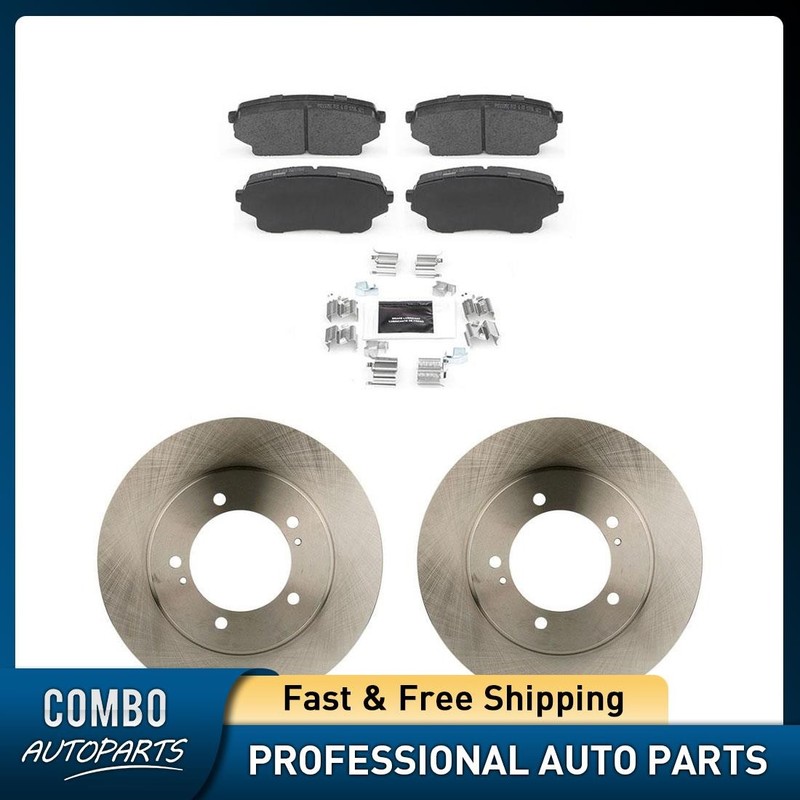 Front Disc Brake Pad Set Disc Brake Rotor fits Suzuki XL-7 2004-2006