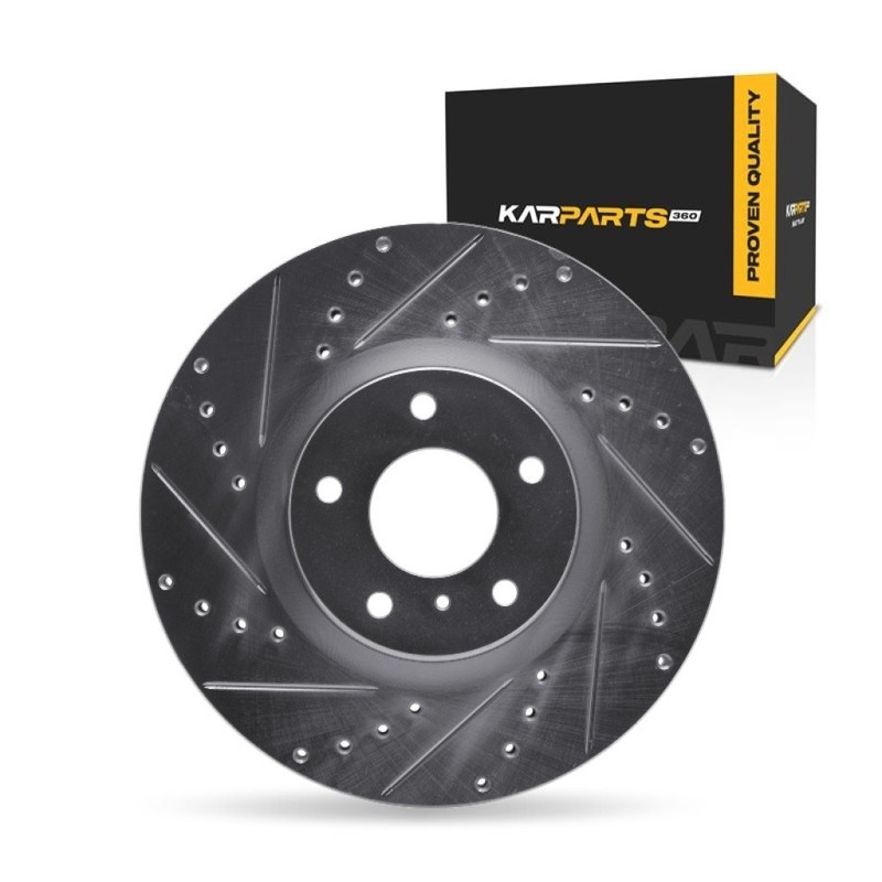 For Infiniti QX50 2014 2015 Brake Rotor Front, Driver Side | Cast Iron | Vented