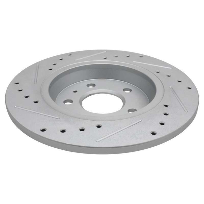 Rear Performance Coated Brake Rotor & Ceramic Pad Kit w/Chemicals gallery