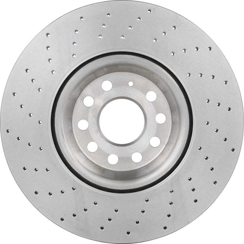 Disc Brake Rotor-Premium Xtra Cross Drilled UV Coated Rotor Brembo 09.C306.1X gallery