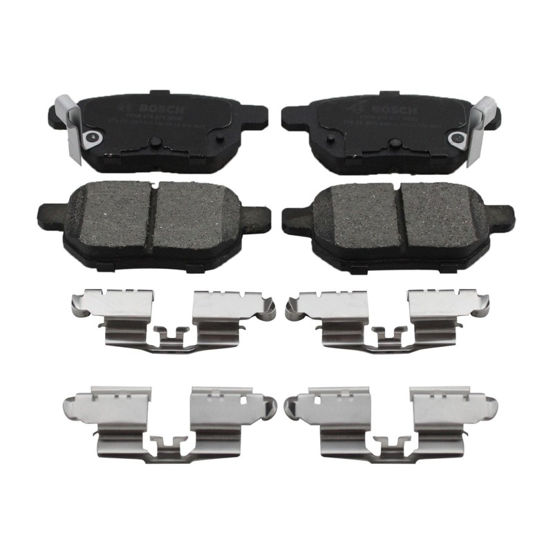 DuraGo Rear Rotors Bosch QuietCast Ceramic Disc Brake Pad Kit For Scion tC 11-16 gallery