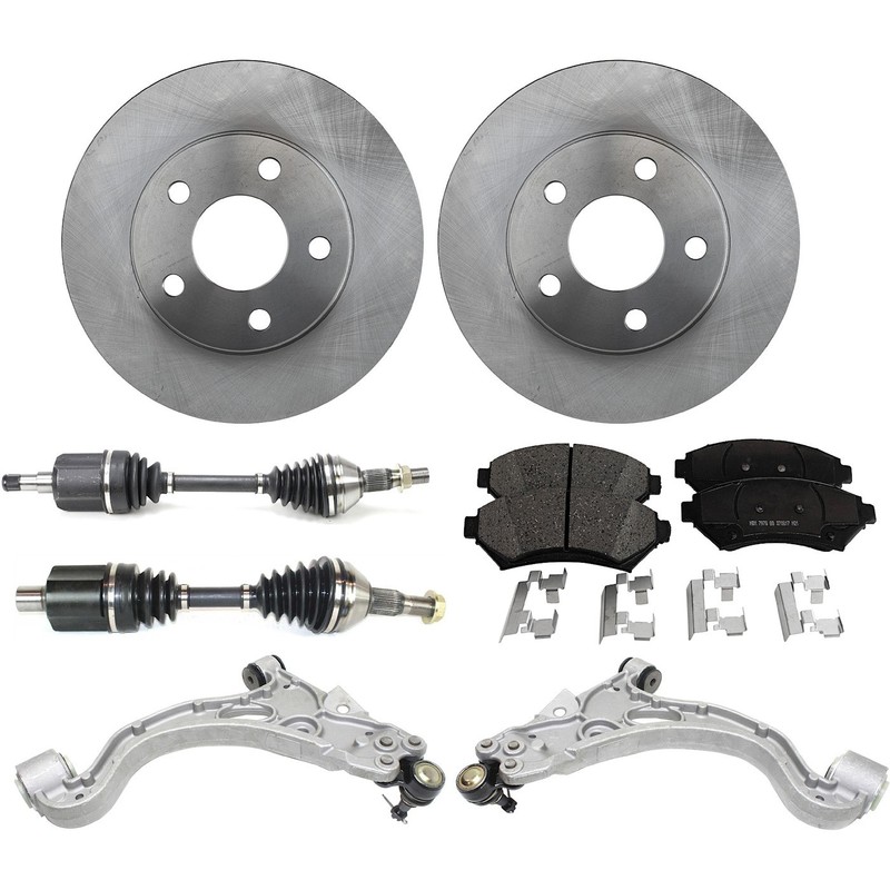 Control Arm Kit For 2000-2005 Pontiac Bonneville Front Left and Right Lower FWD