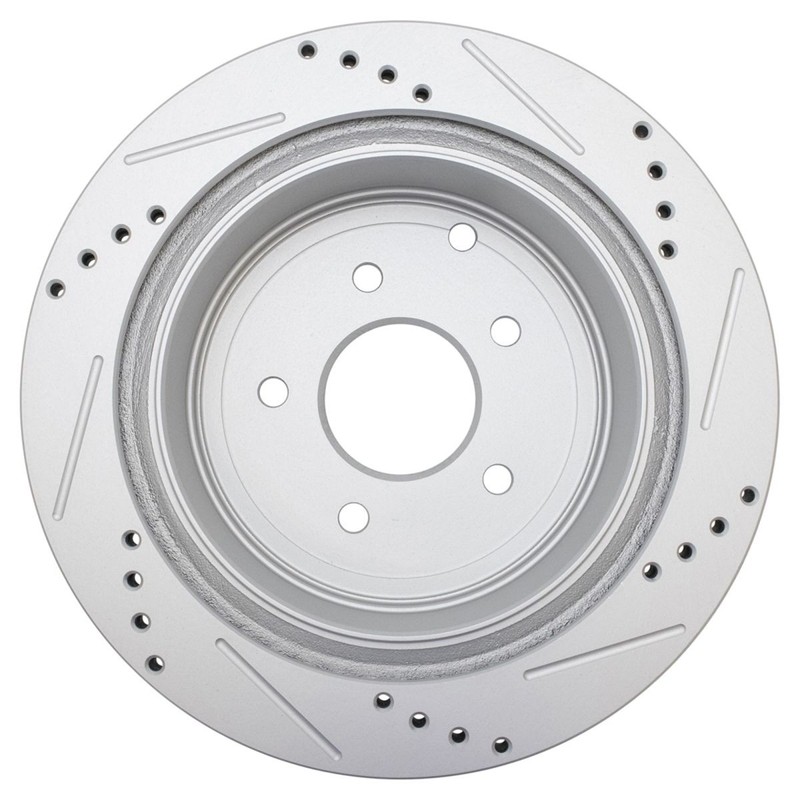 TRQ Rear Brake Calipers Ceramic Pads Drilled Rotors Fits Murano Pathfinder gallery