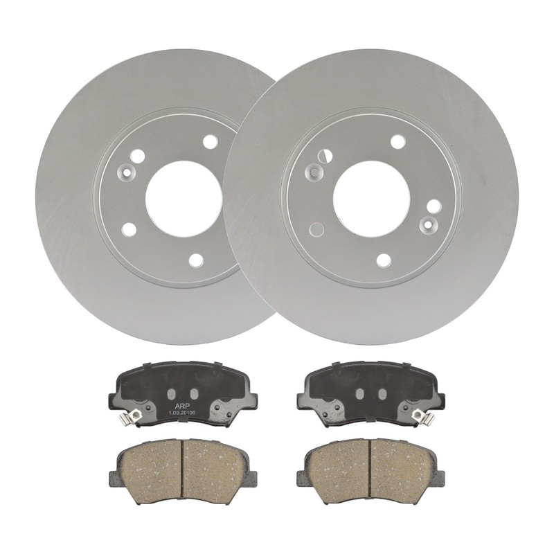 280mm Front Disc Rotors + Ceramic Brake Pad for Hyundai Elantra Kia Forte Forte5 gallery