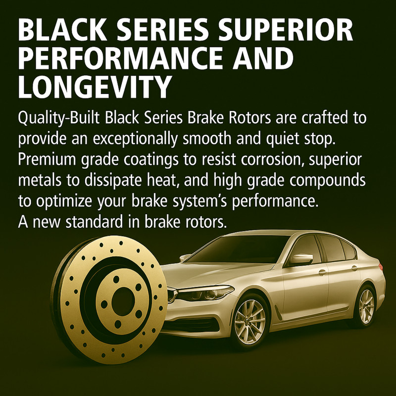 QUALITY-BUILT Black Series Coated Front Brake Rotor BR44306G gallery