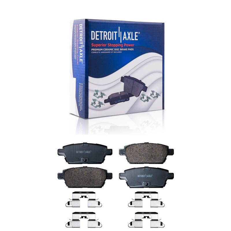 Front & Rear Rotors Brake Pads for Ford Fusion Mazda 6 Lincoln MKZ Mercury Milan gallery