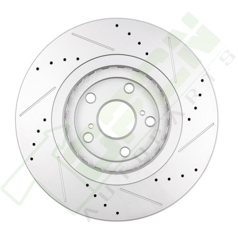 4 pcs Front Rear Brake Discs Rotors For Toyota Highlander 2014-2016 Vented Solid gallery