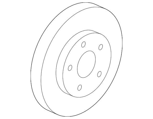 Genuine GM Disc Brake Rotor 13547575 gallery