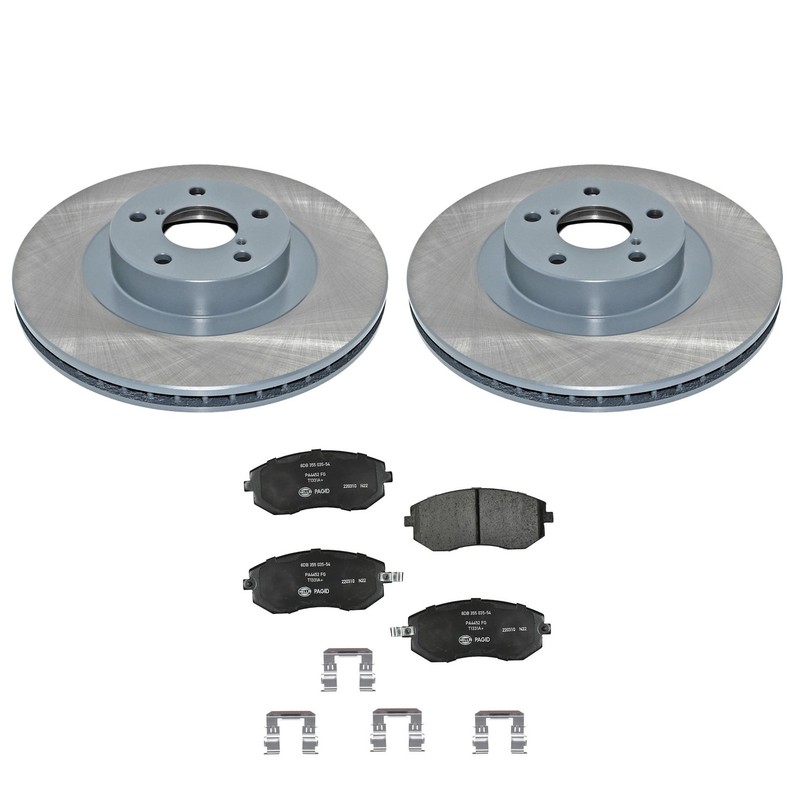 DuraGo Front Rotors Hella Ceramic Disc Brake Pads Kit For Baja Forester Outback