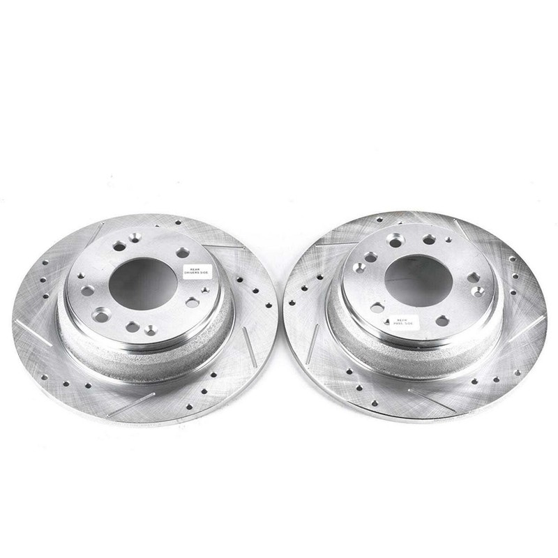 PowerStop Disc Brake Rotor Set – Fits Acura Legend 1991-1995, Acura RL 1996-1998