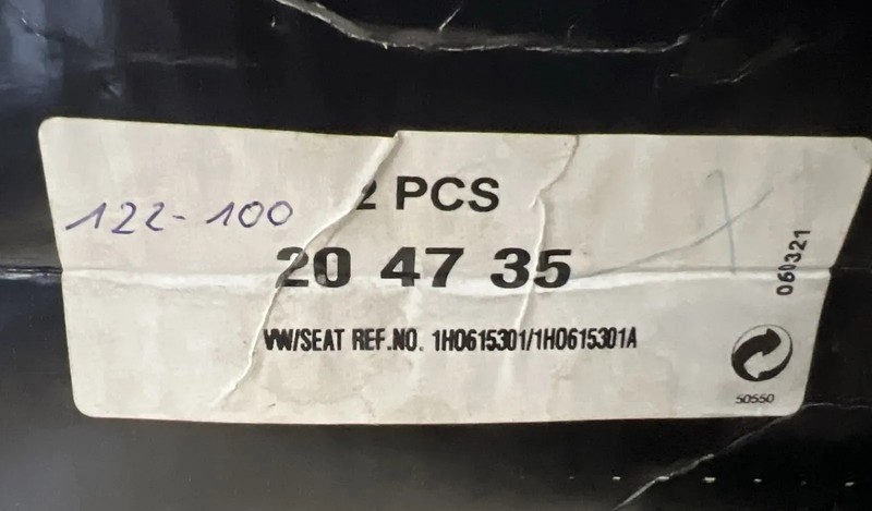 NK brake discs front axle 204735 Seat Toledo VW Corrado gallery