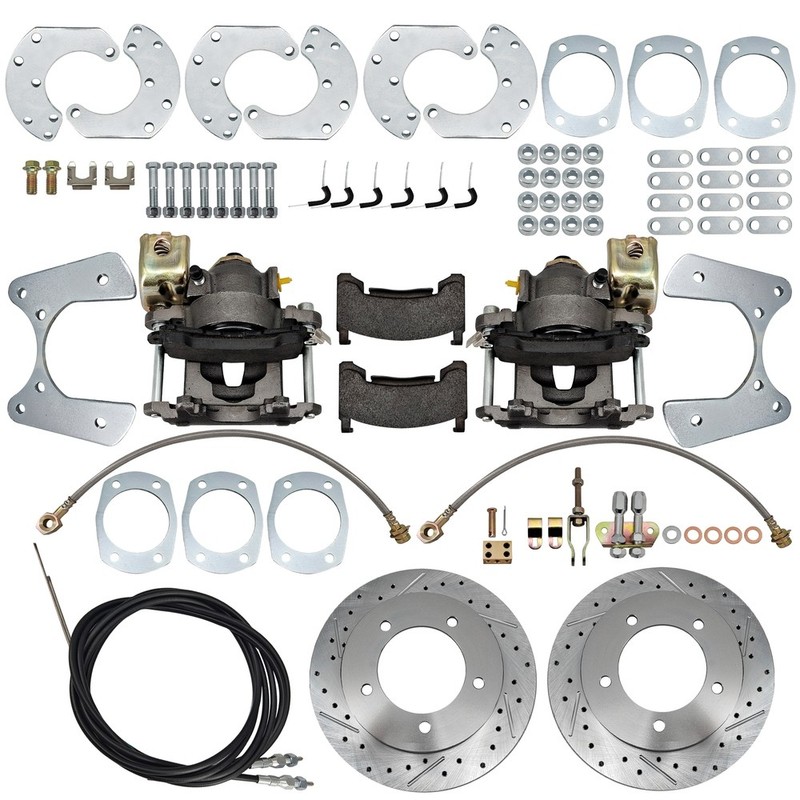 Rear End Disc Brake Conversion Kit, Fits 9 Inch Pre-1987 Ford F-150 Bronco gallery