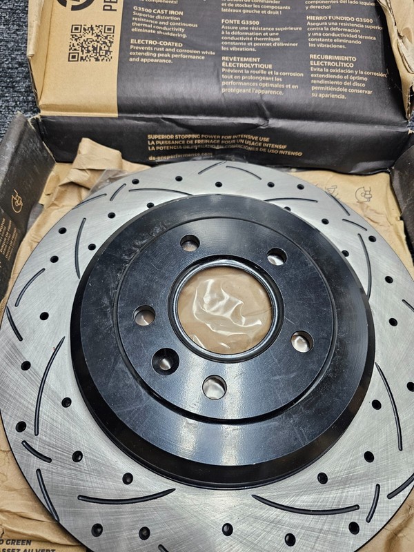 DS ONE DS1-680758 Brake Rotor Drilled Slotted For Ford Explorer Taurus Flex gallery