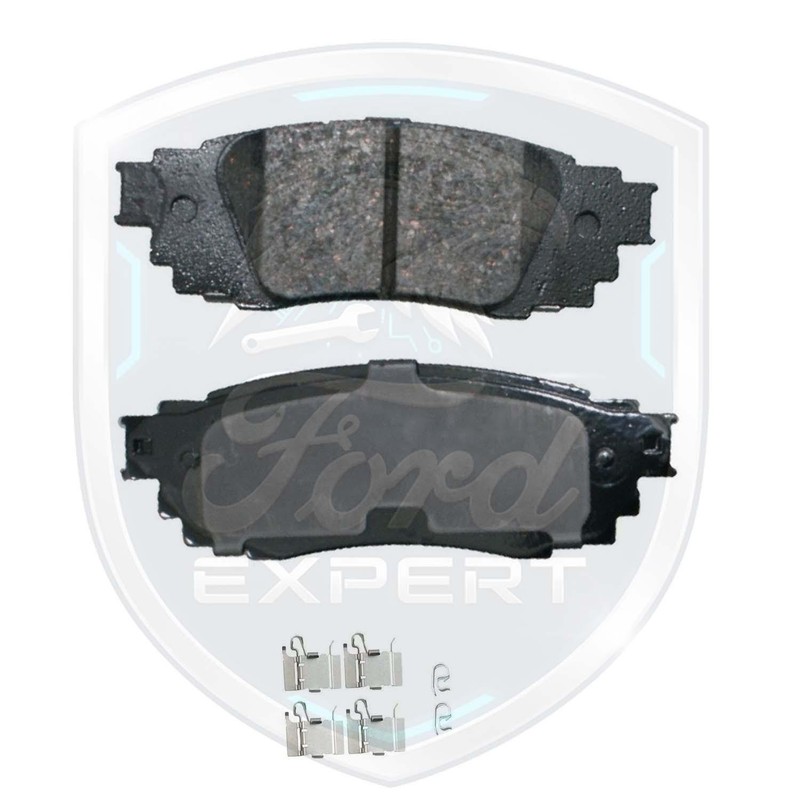 Akebono OEM Front & Rear Brake Pads For 2019-2025 Toyota RAV4 Lifetime Warranty gallery