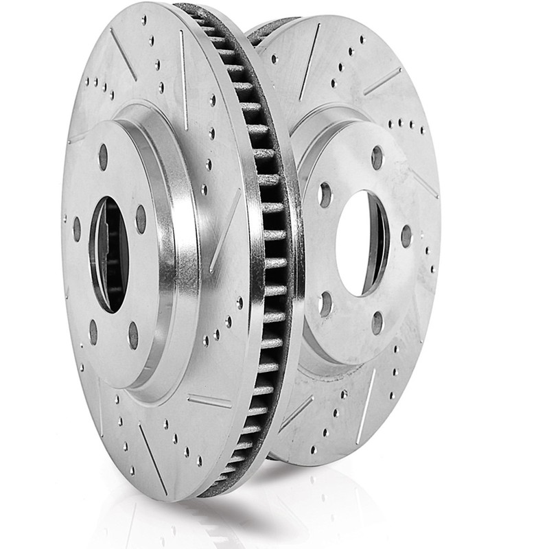 JBR1751XPR Powerstop Brake Discs 2-Wheel Set Rear for Hyundai Nexo Kia Sportage