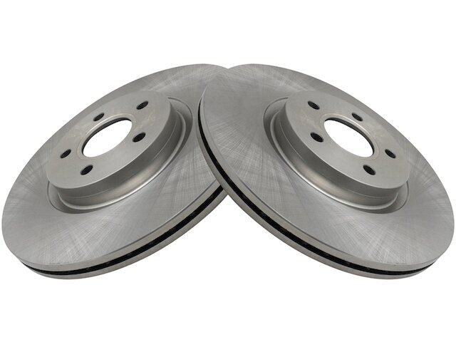 TRQ 48FK34Y Front Brake Rotor Set Fits 2018-2019 Lincoln MKC FWD 2.0L 4 Cyl