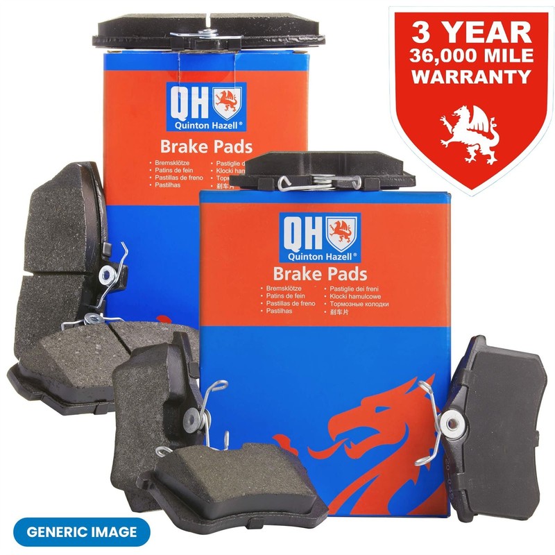Front & Rear Brake Pad Set For Disc Brake Service Kit Braking Fits Kia Carens