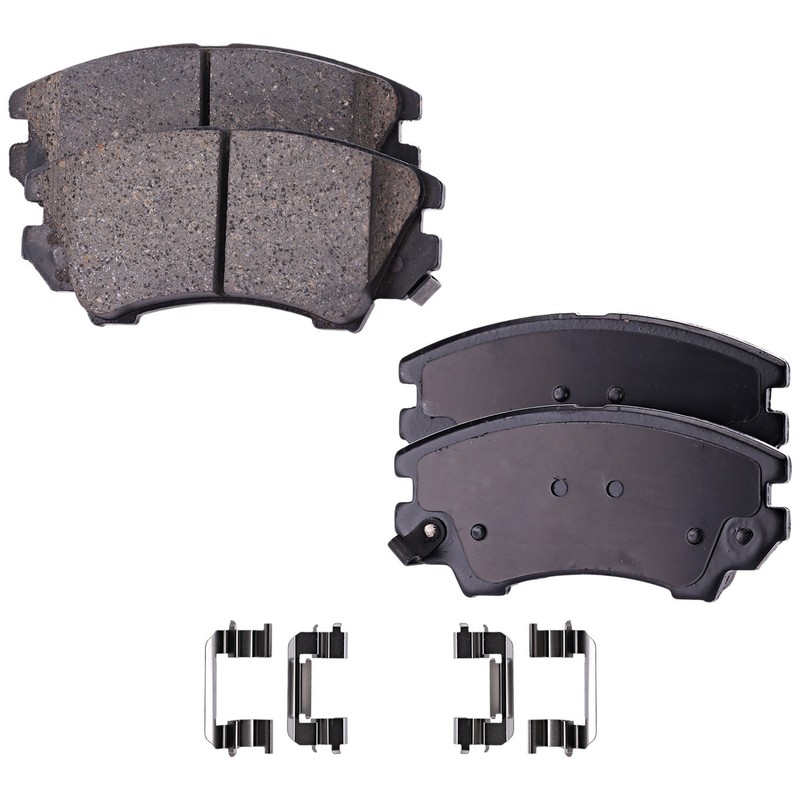 Front & Rear Brake Disc Rotors and Pads Kit For Chevrolet Camaro 2010 2011-2015 gallery