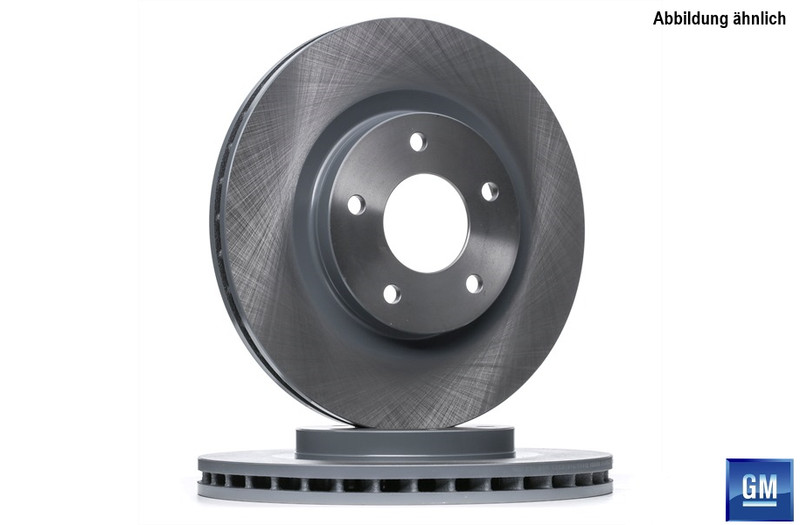 2x Genuine GM/OPEL 13502044 Brake Discs Ø276mm Astra J Chevrolet Aveo Cruze