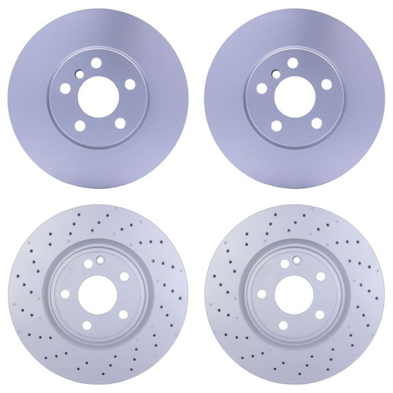 Hella Front 307mm Rear 280mm Brake Rotors Kit For F60 Cooper Countryman