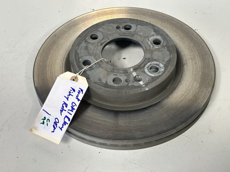 2020 2021 2022 2023 2024 Chevy Silver GMC Sierra Front Brake Rotor 18K Miles OEM gallery
