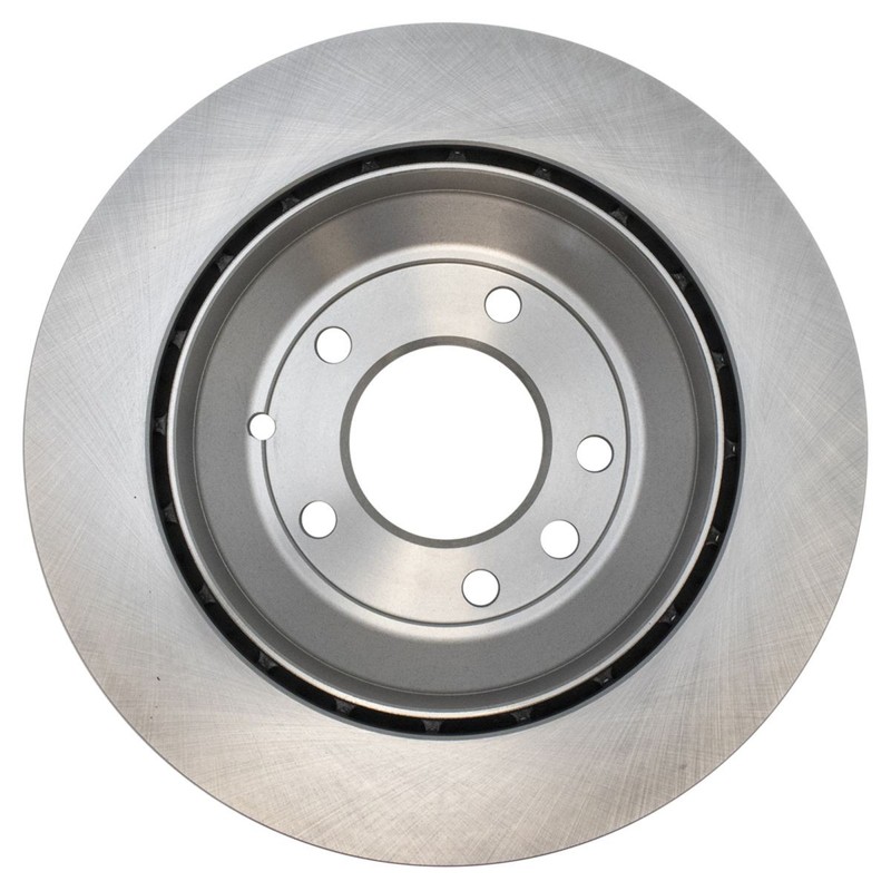 TRQ Brake Rotor Rear Pair Set LH RH for Audi Q7 Porsche Cayenne VW Touareg gallery