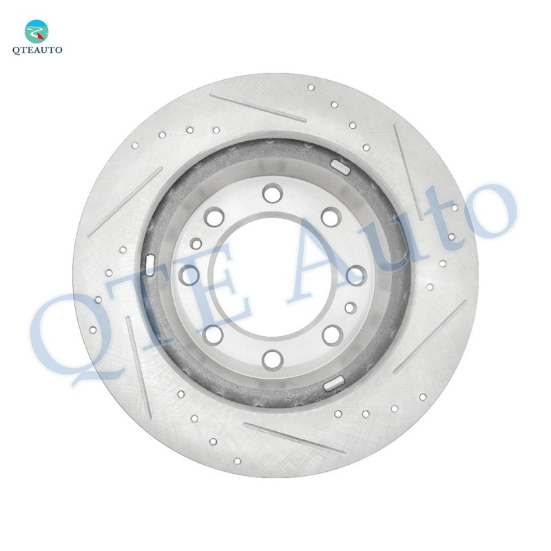 Front Drilled Slotted Disc Brake Rotors For 2007 GMC Sierra 2500 HD Classic gallery