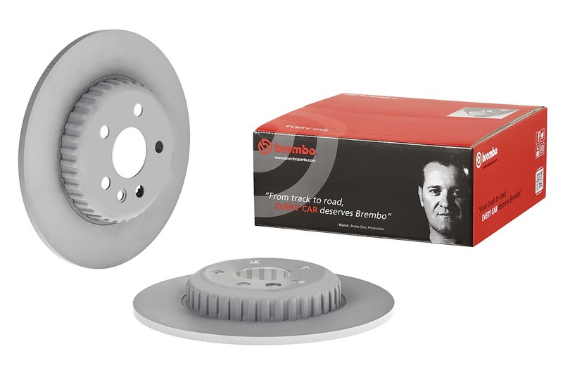 2x Brake Discs Pair Solid Rear 300mm 08.C983.23 Brembo Set LR114560 LR161918 New gallery