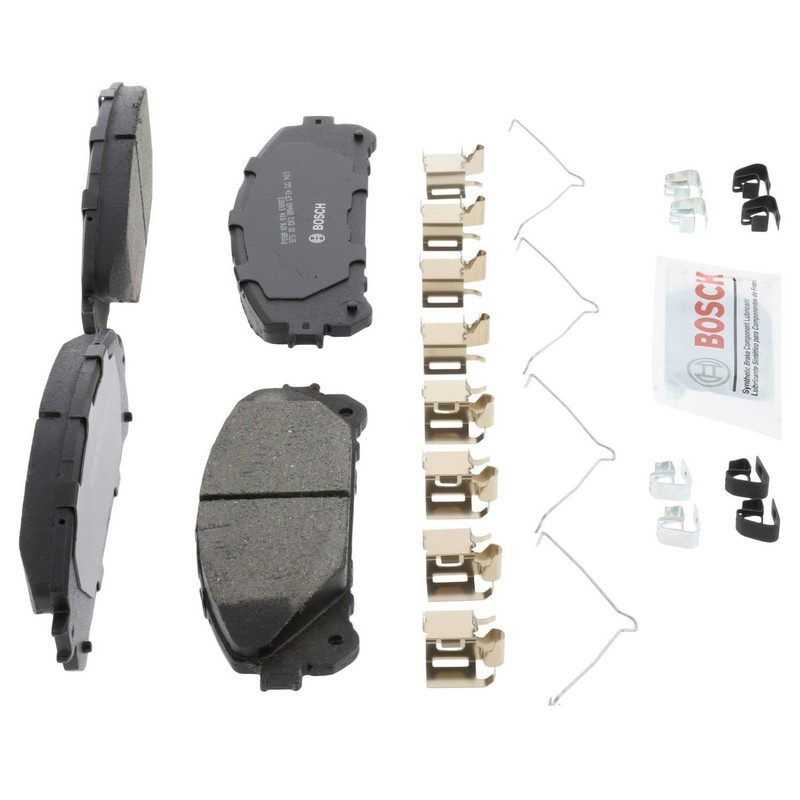 Bosch OEM Front & Rear Ceramic Brake Pads Kit For 2018-2021 Lexus NX300 gallery