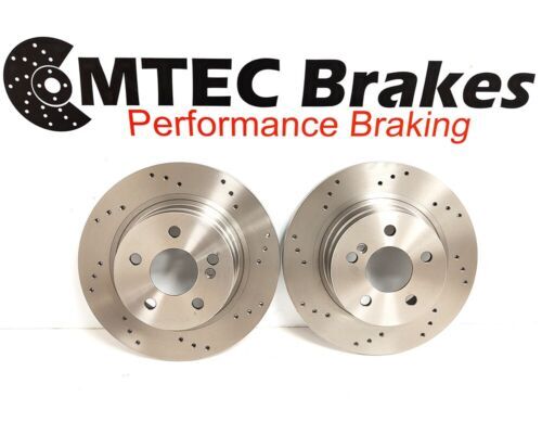 MTEC Brakes Mercedes C Class C220 CDi Sport W204 Drilled Rear Brake Discs gallery