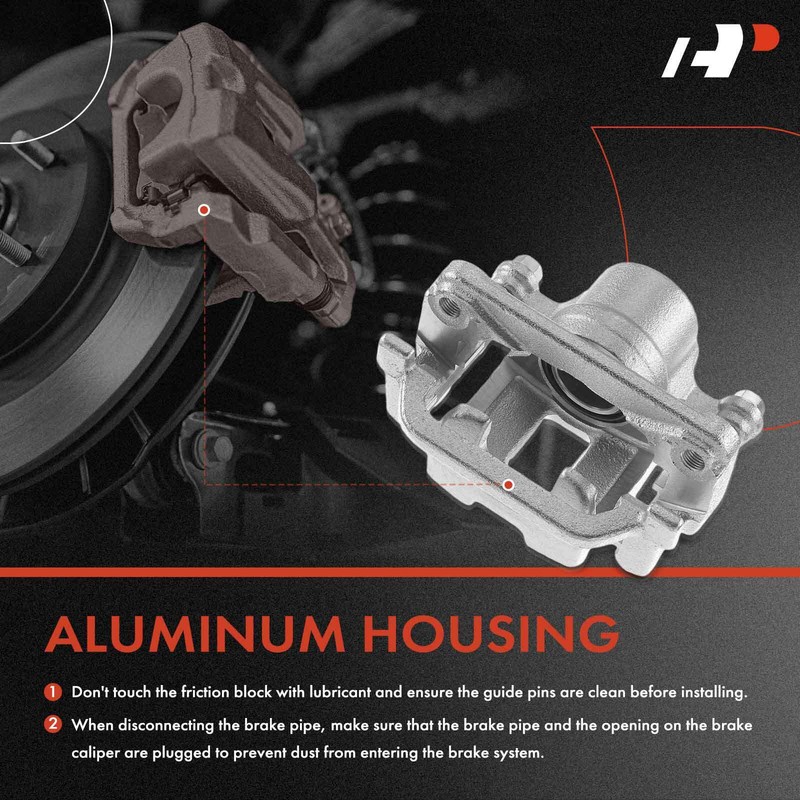 Drilled Brake Rotor & Ceramic Pads + Calipers Rear for Infiniti FX35 FX45 03-08 gallery
