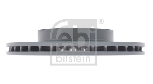 2X Febi 108380 Front Brake Discs Pair 258mm Vented Fits Daihatsu Toyota gallery
