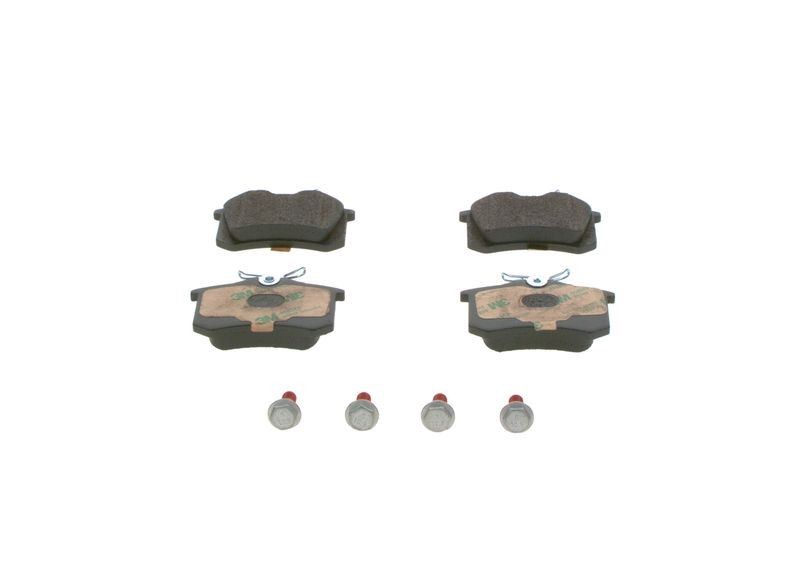 BOSCH Front Brake Disc + Brake Pads + Rear Brake Disc + Brake Pads Fits Skoda gallery